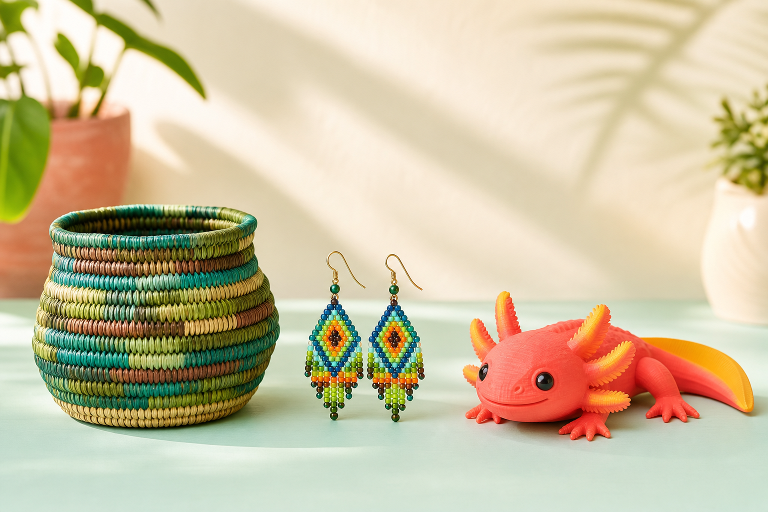 Handmade pieces by Terra Craft Tribes